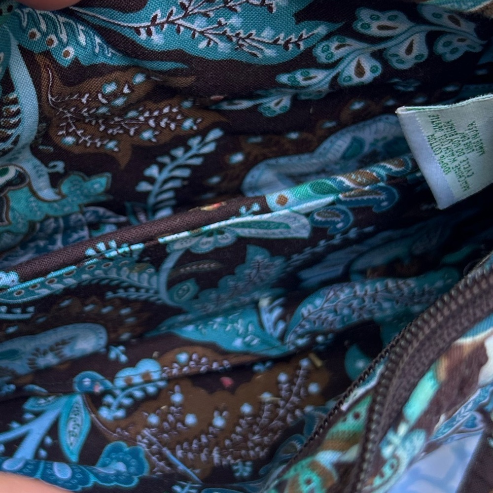 Vintage Vera Bradley “Java Blue” Pattern, Slouchy… - image 6